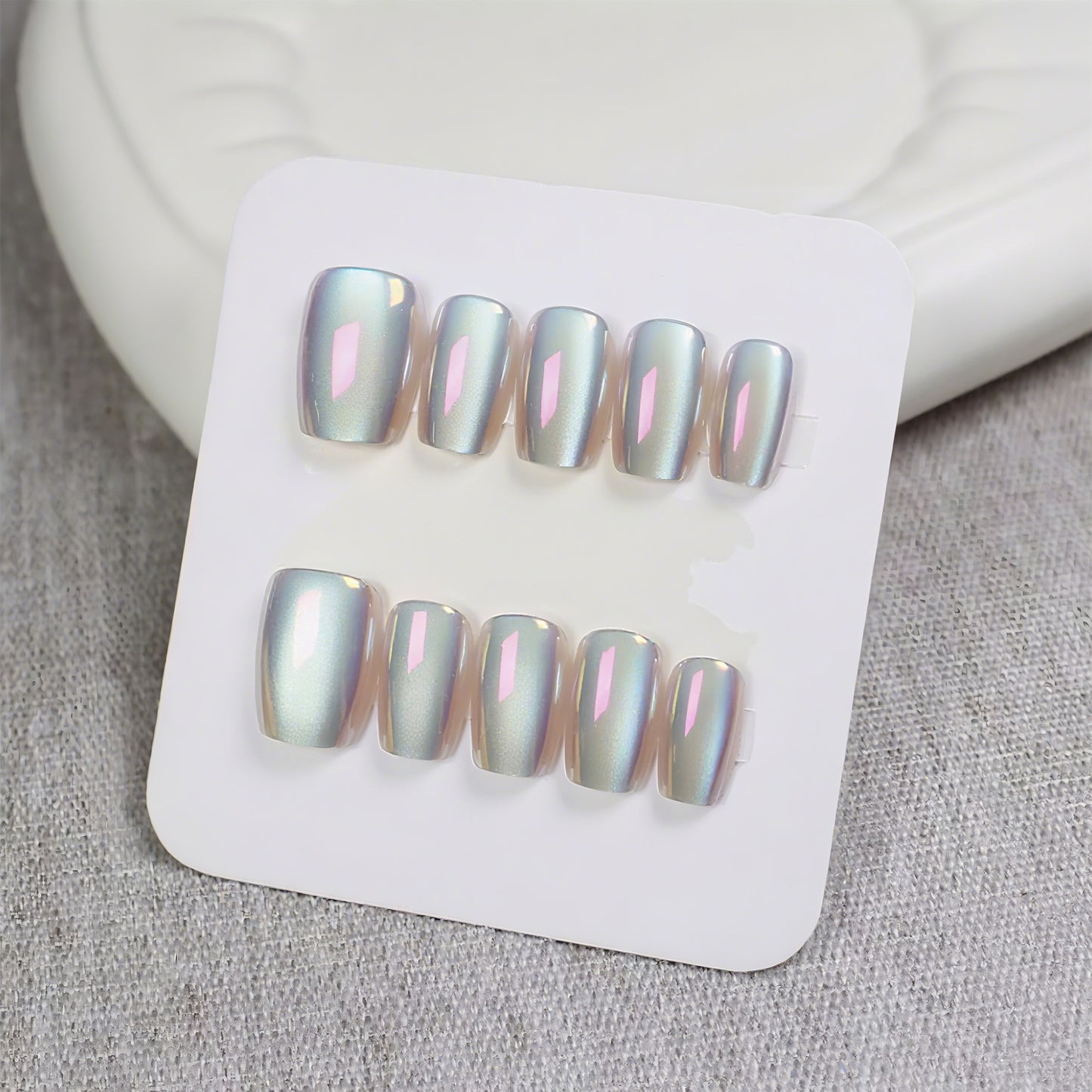 Aurora Electroplating Nail Art