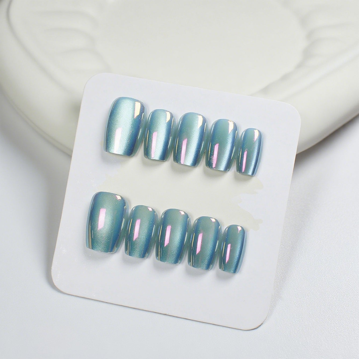 Aurora Electroplating Nail Art