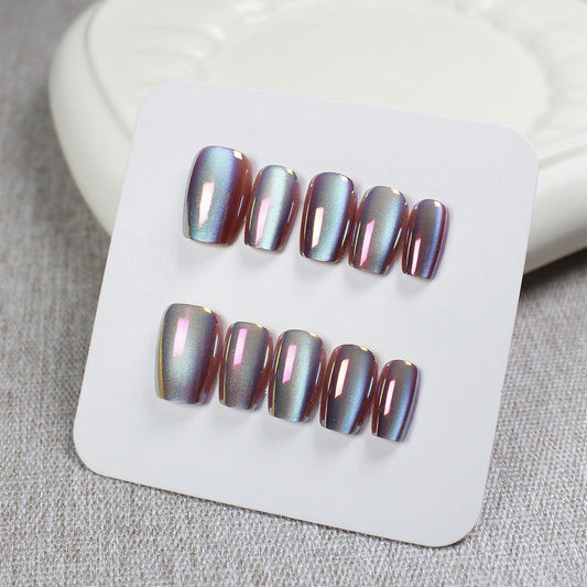 Aurora Electroplating Nail Art