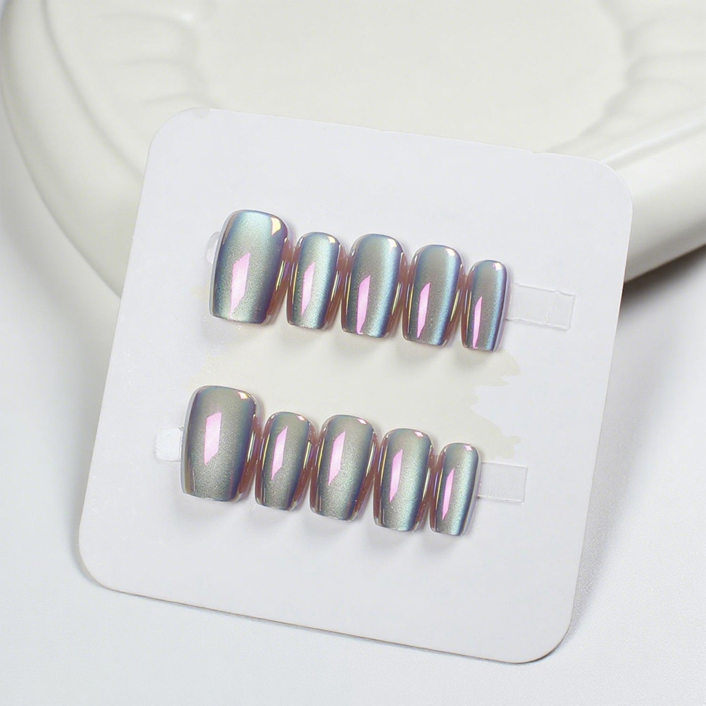 Aurora Electroplating Nail Art