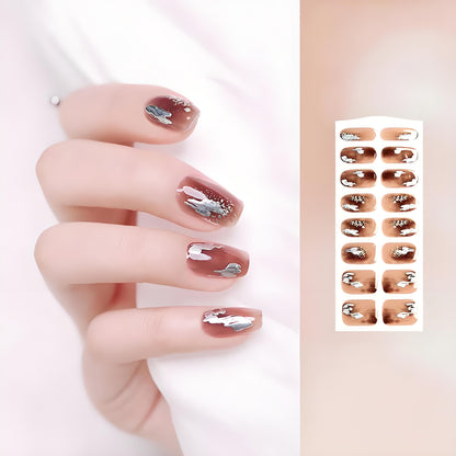 Stars-No-Light Gel Polish Nail Stickers