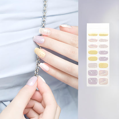 Stars-No-Light Gel Polish Nail Stickers