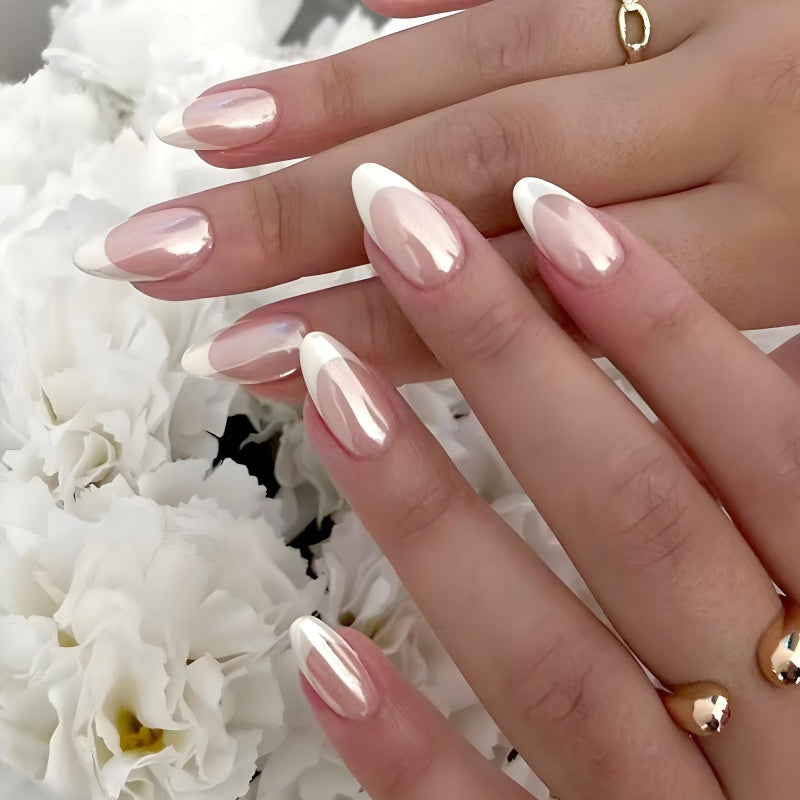 Pink and White