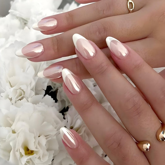 Pink and White