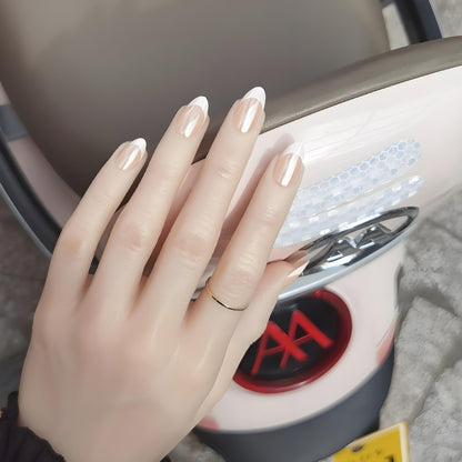 Pink and White