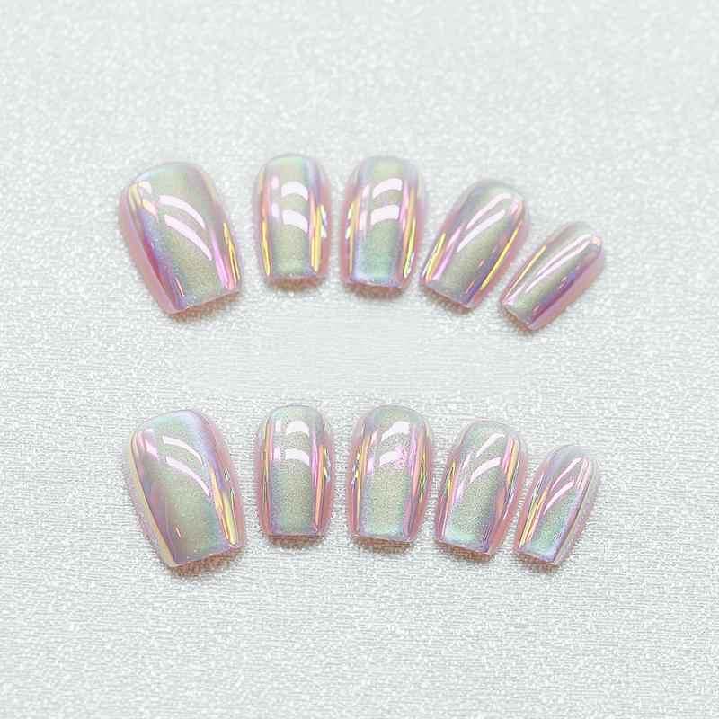 Aurora Electroplating Nail Art