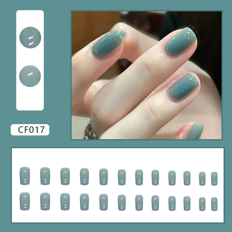 Pure Color Medium Length Nail